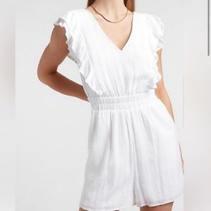 Express lace romper